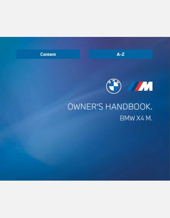 bmw x4 2024 owners manual